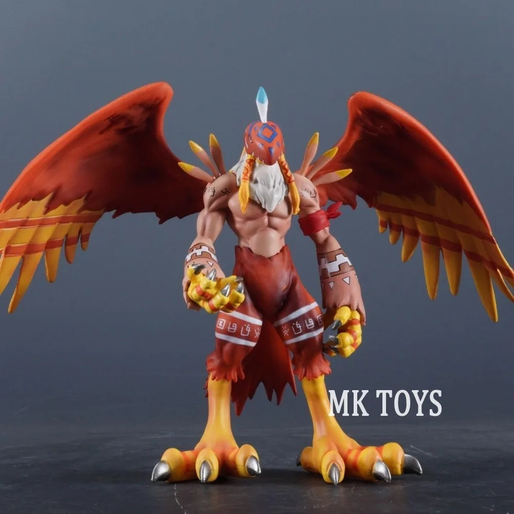 18cm Anime Digimon Adventure Figure Garudamon Action Figures Pvc Statue Desktop Ornamen Collection Model Toys Gifts