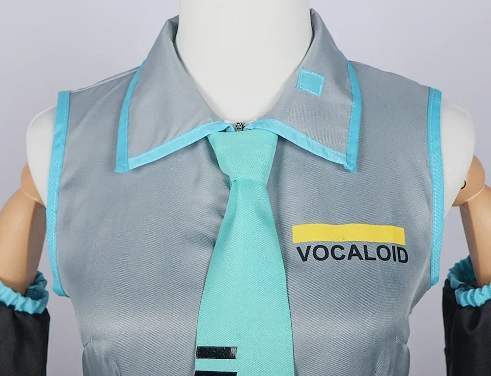 Anime Karakter Prestaties Kleding Hatsune  Anime Kleding Cosplay Kleding Rok Hetzelfde Pak Pruik Accessoires Halloween