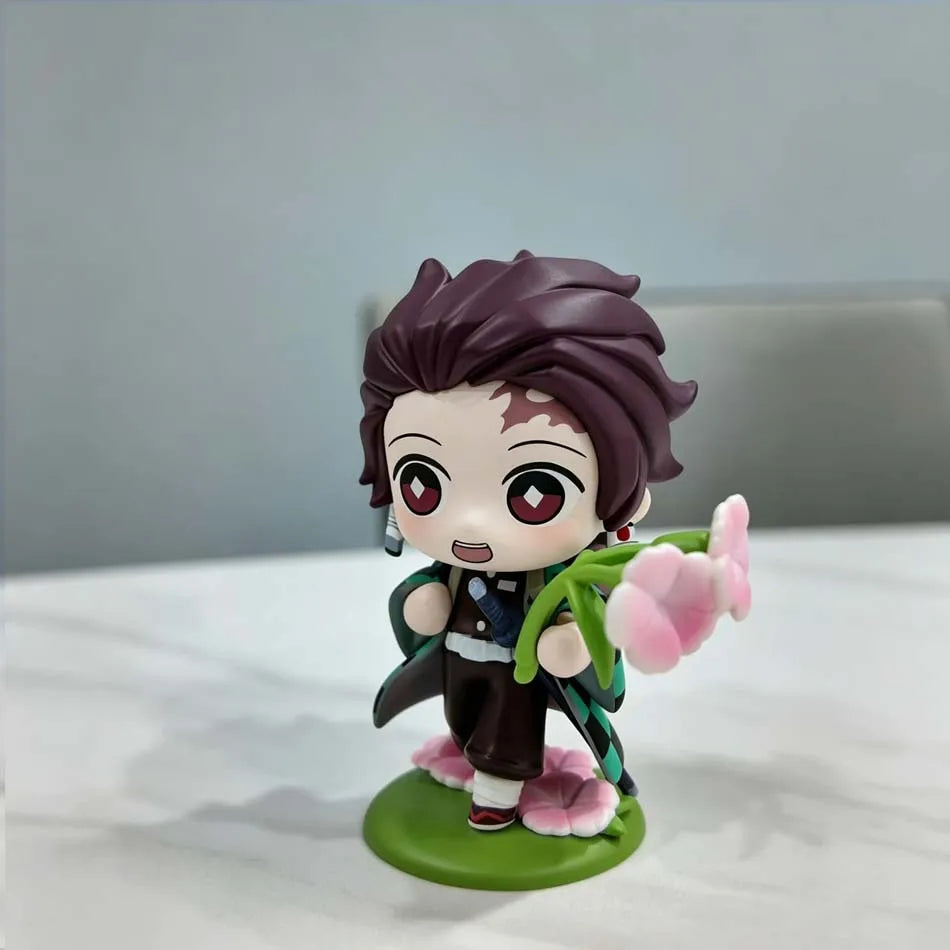 Bandai Anime Demon Slayer Figure Model Juuni Kitsuki Akaza Battle Figure Kimetsu No Yaiba Desktop Decoration Collection Gift