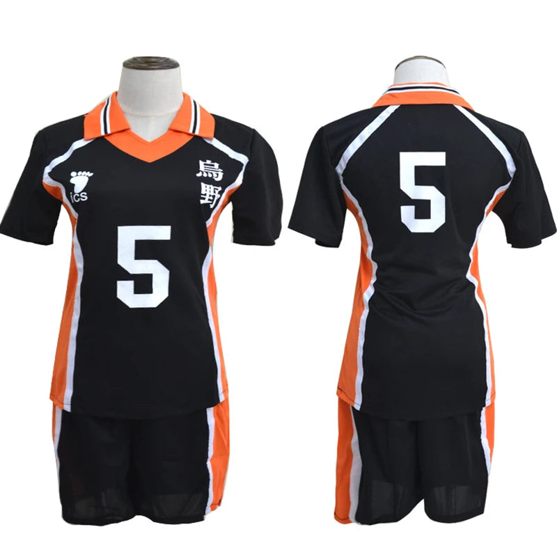 Anime Haikyuu Cosplay Sportswear Jerseys Karasuno Koukou High School Hinata Shoyo Oikawa Kageyama Tobio Volleyball Club Costume