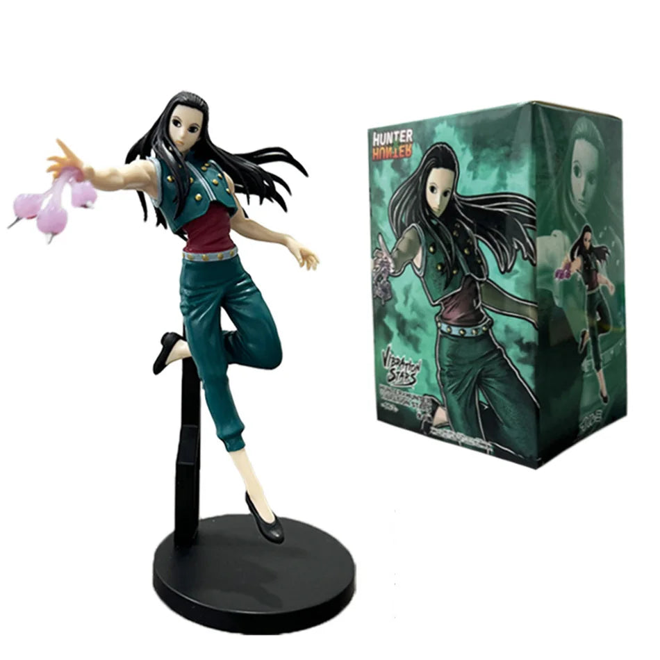 Anime HUNTER×HUNTER Killua Zoldyck GON·FREECSS Chrollo Lucilfer Figure PVC Model Collection Ornament Toy Doll Gifts In Stock