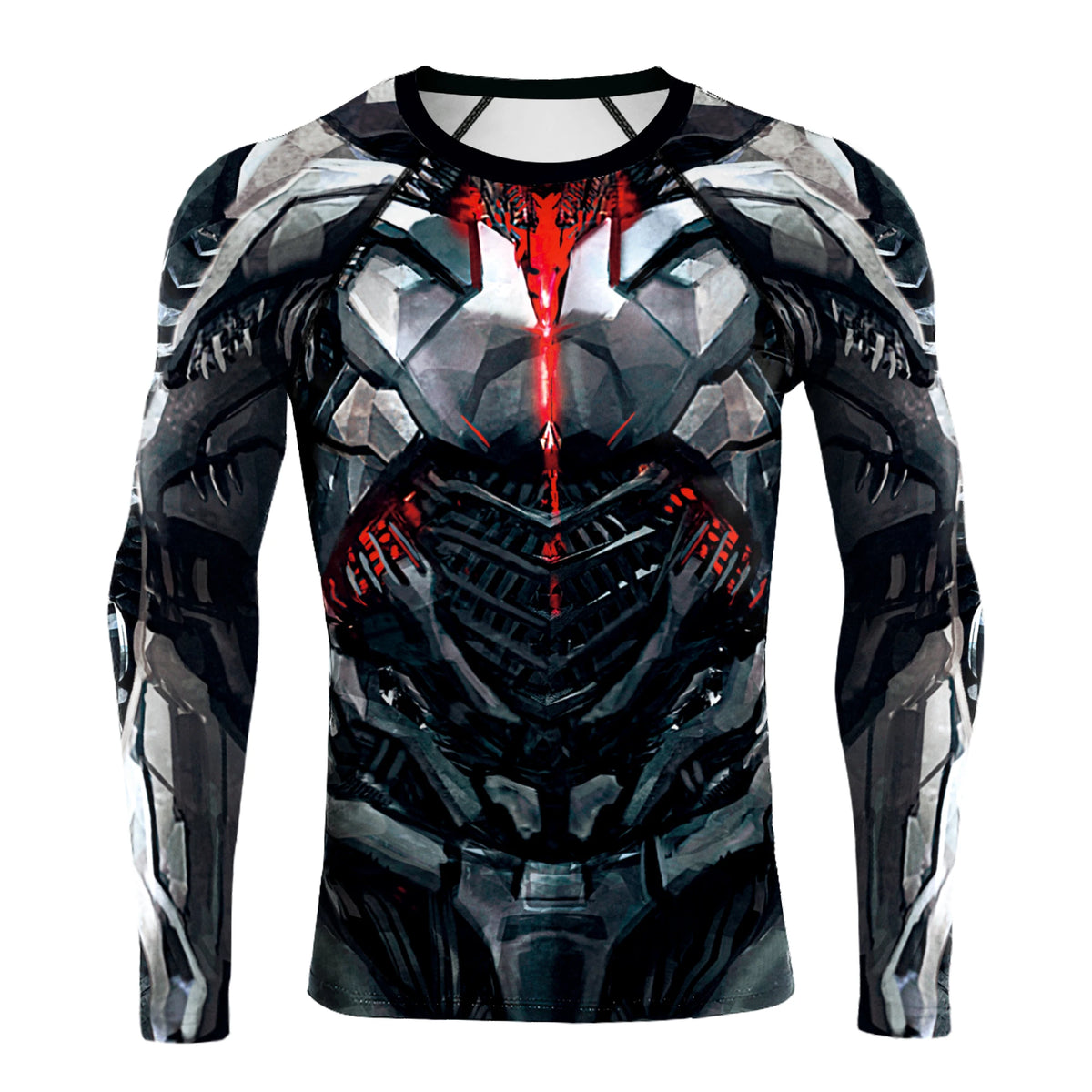 [You're My Secret] Superhero Long Sleeve Workout 3D Compression Shirt Comics Cosplay Costume Men's Quick Dry Rash Guard Gym Tops