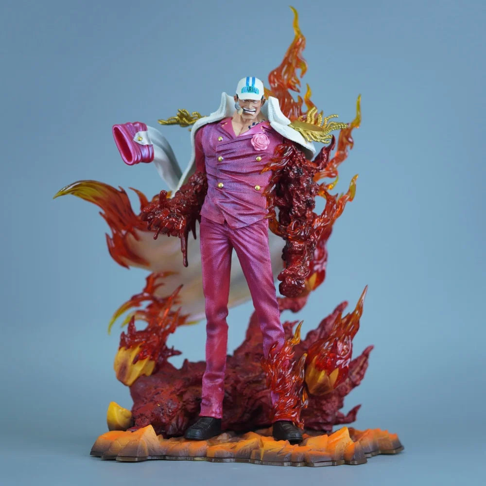 34cm/13.39in Anime One Piece Figure Sakazuki Action Figures Pvc Statue Desktop Ornamen Collection Model Toys Gifts