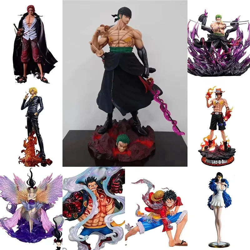 Jt Statue One Piece Full Range Th Enraged Zoro Anime Figure Figure Pvc Statue Collection Model Room Decoration Christmas Gifts