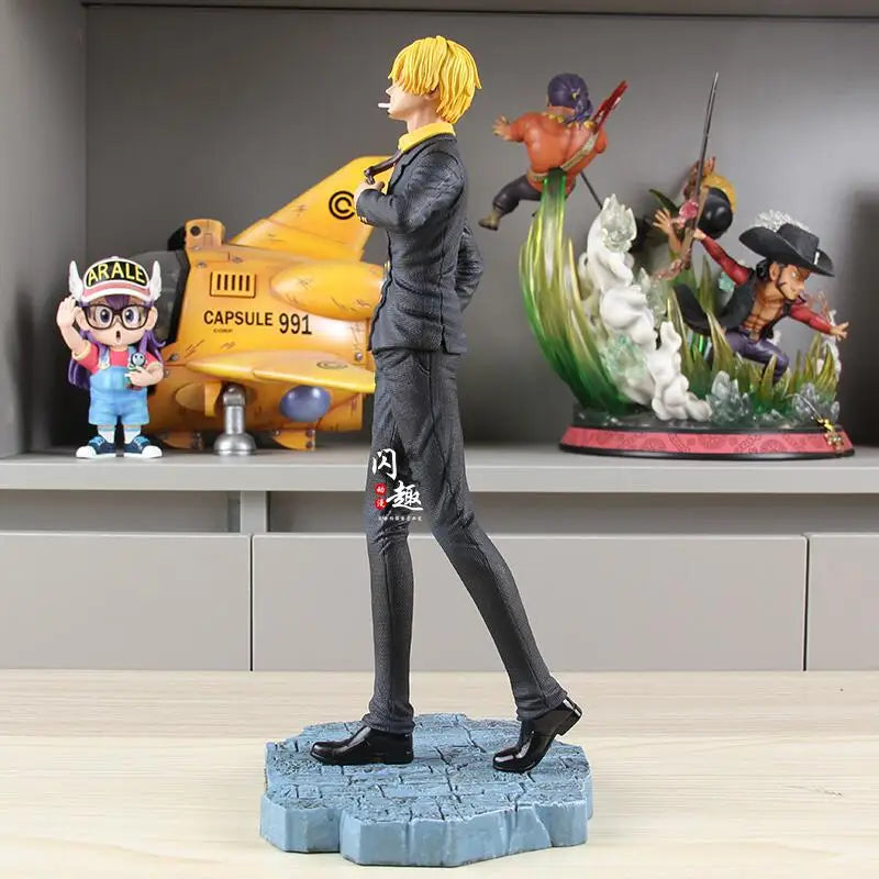 JT One Piece Sanji Suit Anime Figure Pvc Model Boxed Desktop Ornament Collectible Statue Gift For Adult Anime Fans Collectors