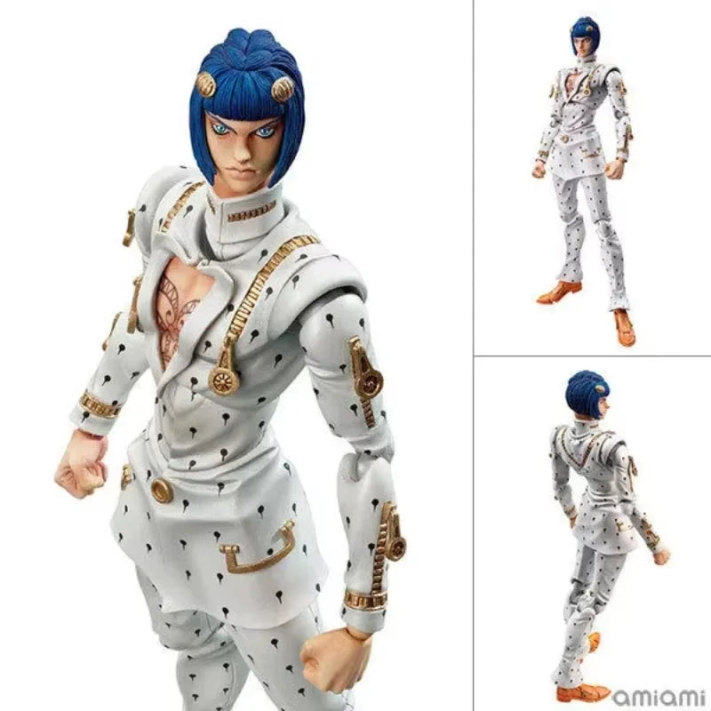 Superimage Kujo Jotaro Movable Action Figure Jojo Collectible Anime Model Toy Desktop Decoration For Fans Of Wonderful Adventure