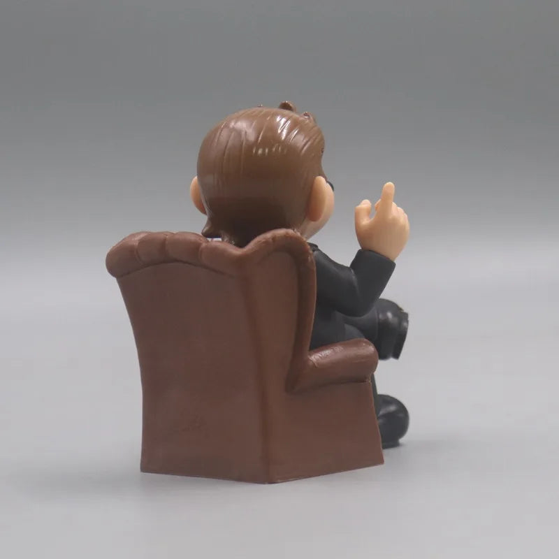 New Cosplay The Godfather The Joker With Chair Action Figure Toys Collection Movie Model PVC Doll Desktop Ornament