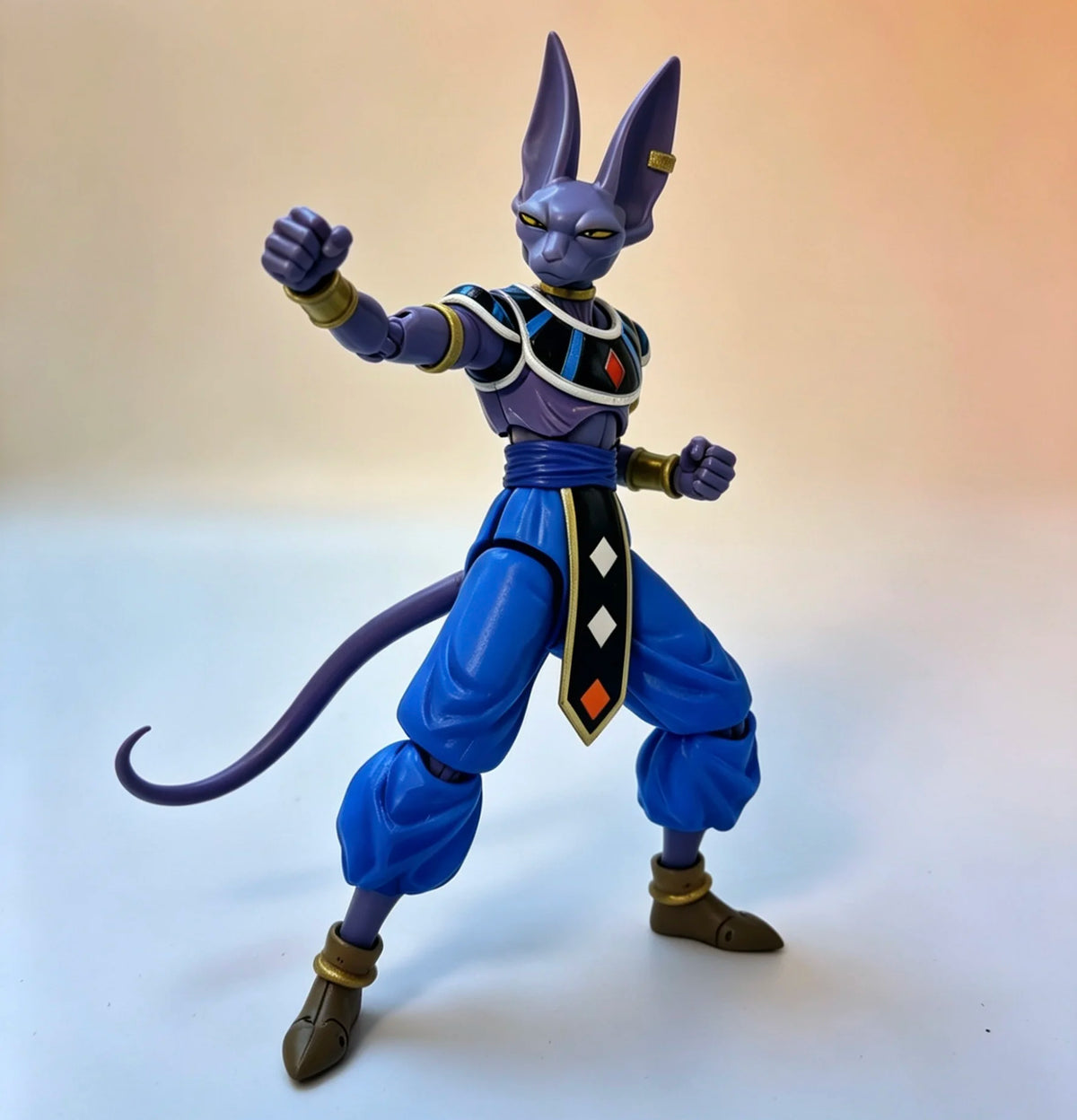 Dragon Ball Large Size Beerus God of Destruction Venue Exclusive Figure Action Model Gift for Boys Collectible Ornament