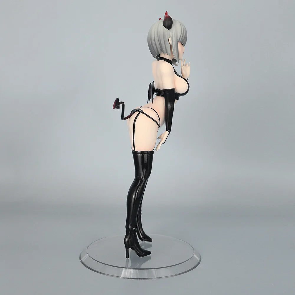 27cm Anime Figure Uzaki Yanagi Little Devil Sexy Girl Collectible Pvc Statue Desktop Decor For Adult Anime Collector Toy Gift