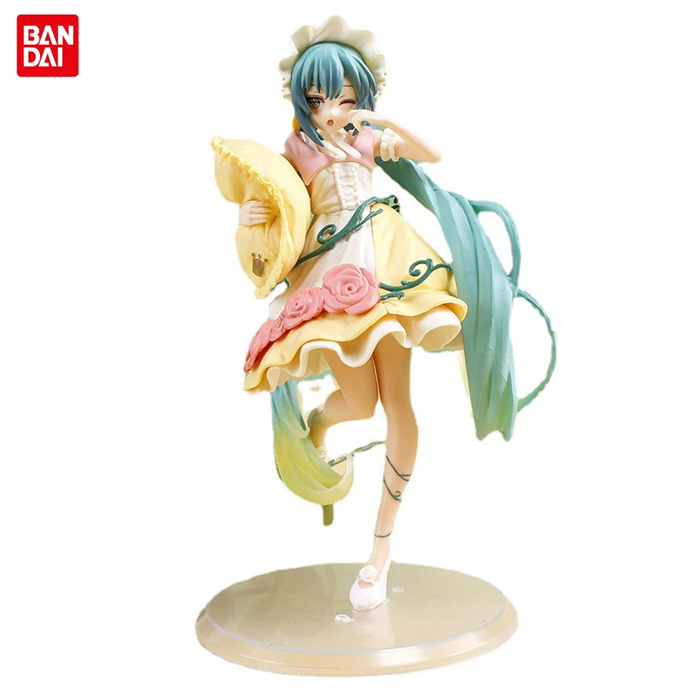 New Hatsune Miku Anime Figure Fairy Mirror Sleeping Beauty Peripheral Figures Car Ornaments Model Decoration Toys Birthday Gifts