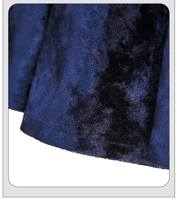 Mizi Cosplay Costume Anime Alien Stage Cosplay Costume Pink Gradient Blue Purple long hair Stage costume Velvet Dress