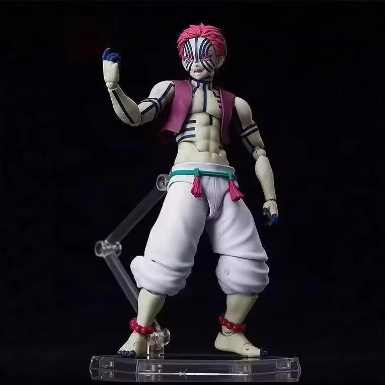 Anime Demon Slayer Figma Sp-146 Akaza Hakuji Action Figures Twelve Kizuki Figurine Toy Decoration Collection Model Doll Gift