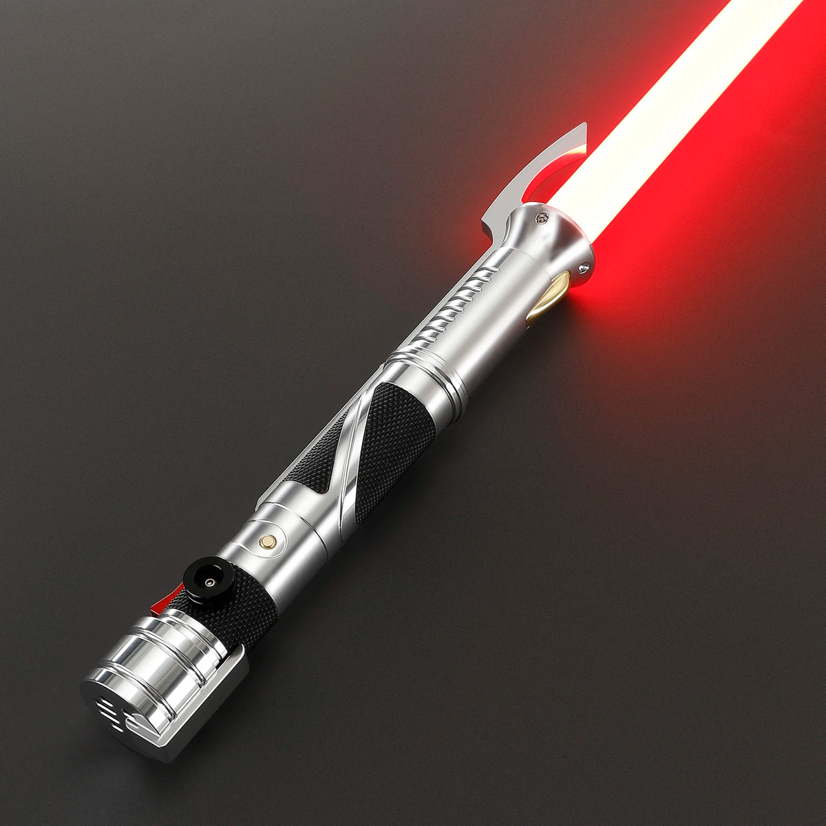 JS Upgraded RGB3.0 DK Lightsaber, Metal Hilt, Smooth Swing, Flash on Impact, Heavy Dueling Lightsaber, Cosplay Toy