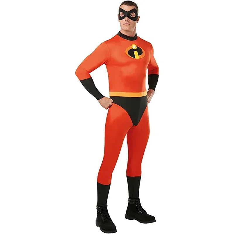 Violet Dash Kids Cosplay Jumpsuit Adult Superhero Family Costume For Halloween Carnival Baby Jack Costume