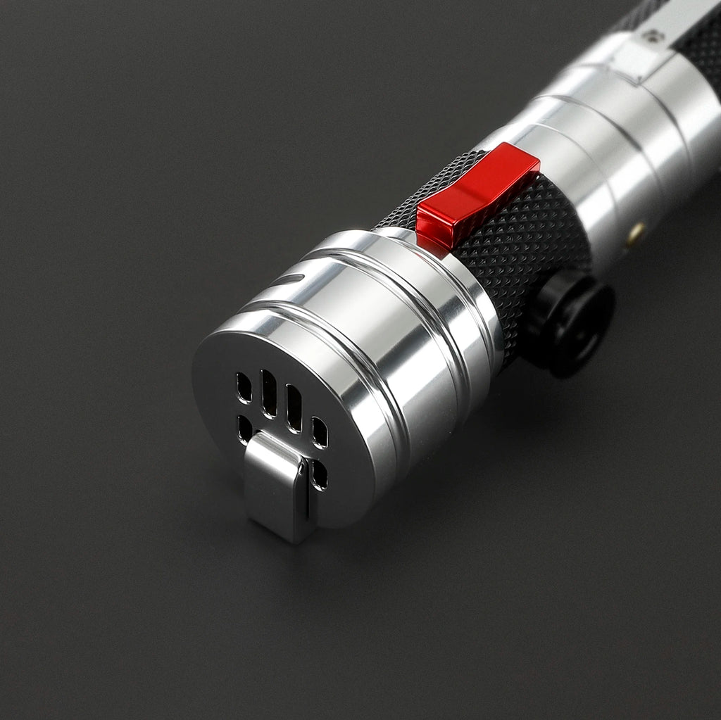 JS Upgraded RGB3.0 DK Lightsaber, Metal Hilt, Smooth Swing, Flash on Impact, Heavy Dueling Lightsaber, Cosplay Toy