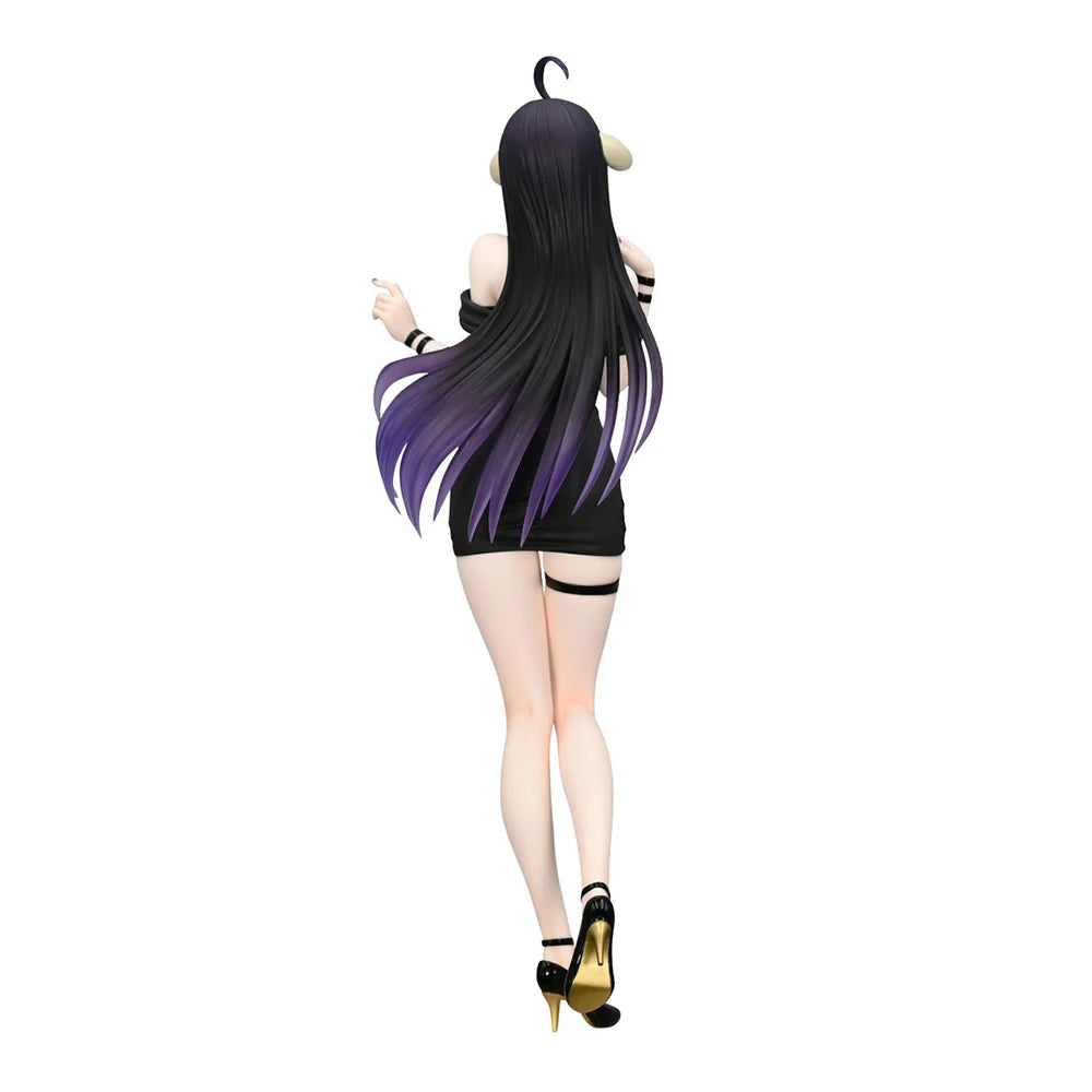 Anime Albedo Figure Shalltear Bloodfallen Action Figures PVC Cute Model Albedo Figurine Bunnies Figure Collection Desktop Gifts