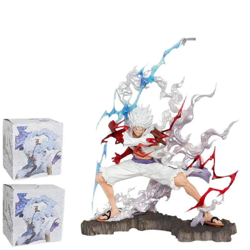 One Piece Luminous Special Nika Wink Lightning Fifth Gear Nika Lufei Second Yuan Hand-held Animation Surrounding anime