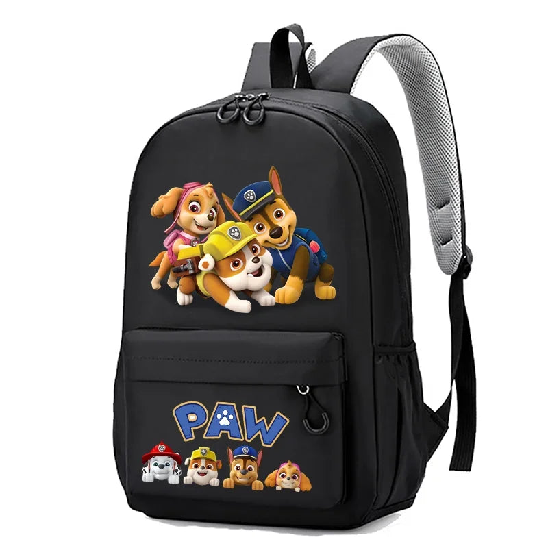 Paw Patrols Backpack Cute Anime Chase Skye Anime Student School Bag Travel Storage Bags Marshall Fashion Casual Knapsack Gift