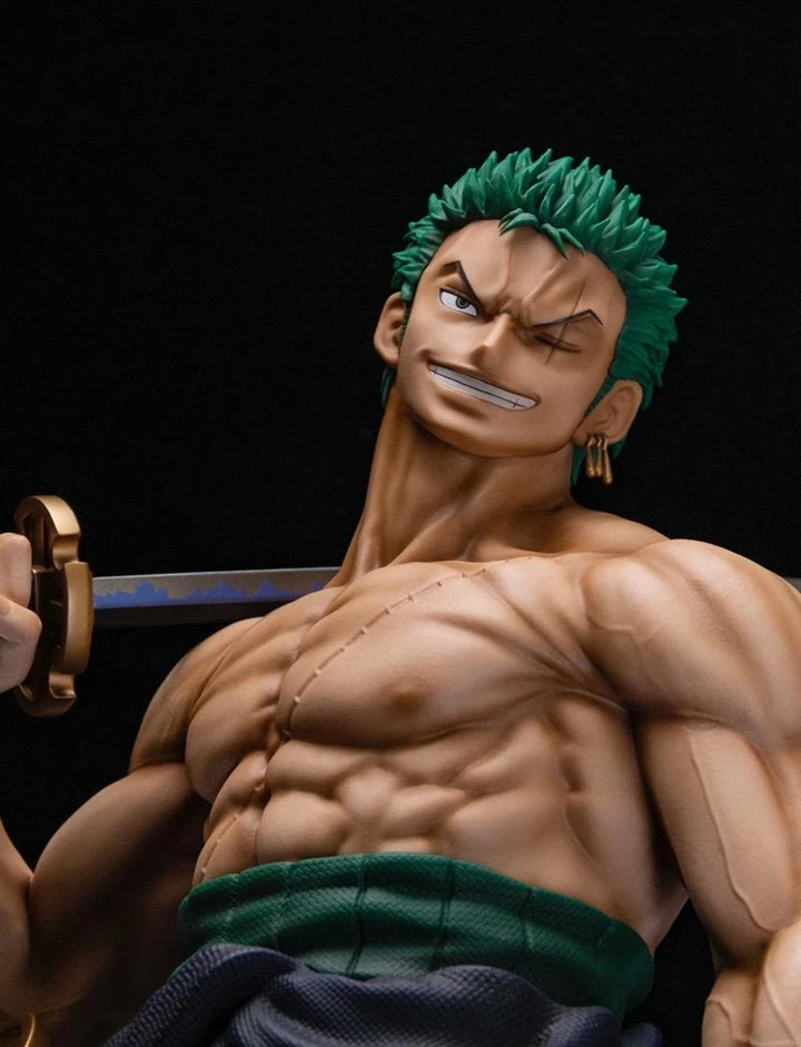 In Stock One Piece 73cm Roronoa Zoro&70cm Goose Step Luffy&70cm Dream Ace Super Large Figure Popular Anime Characters Fan Gift