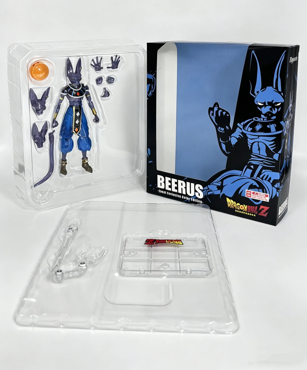 Dragon Ball Large Size Beerus God of Destruction Venue Exclusive Figure Action Model Gift for Boys Collectible Ornament