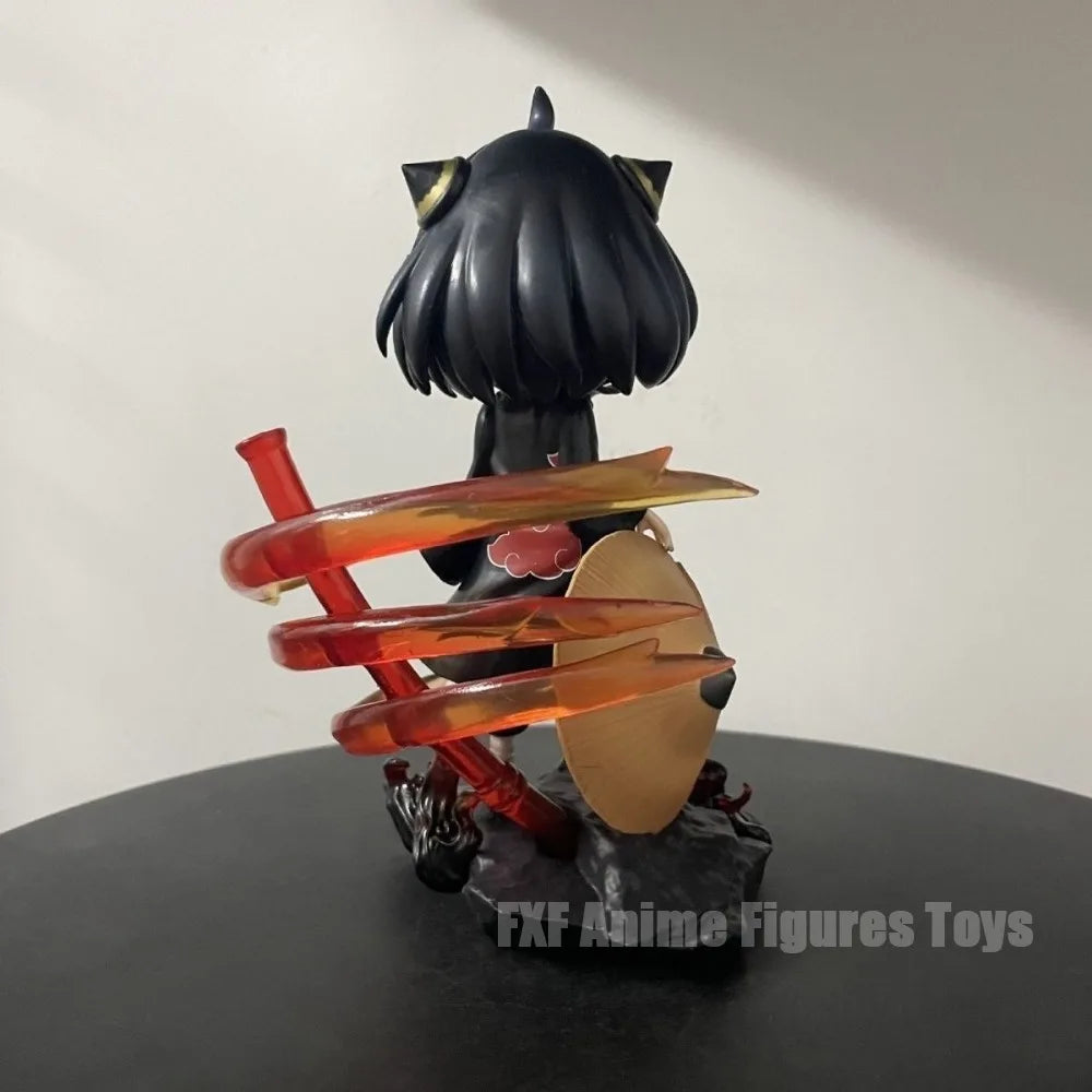 7.48in/19cm Anime Figure Anya Forger Cosplay Uchiha Itachi Action Figures Pvc Statue Collection Model Toys Gifts