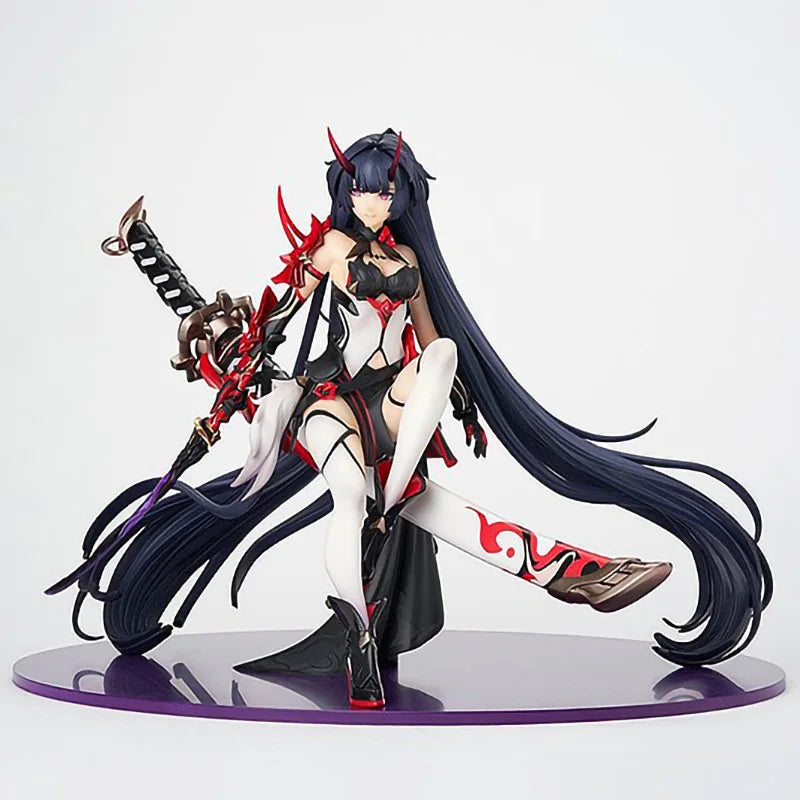 Action Figure Game Model Statue Desktop Decoration Collection 19.5cm Raiden Mei Herrscher of Thunder