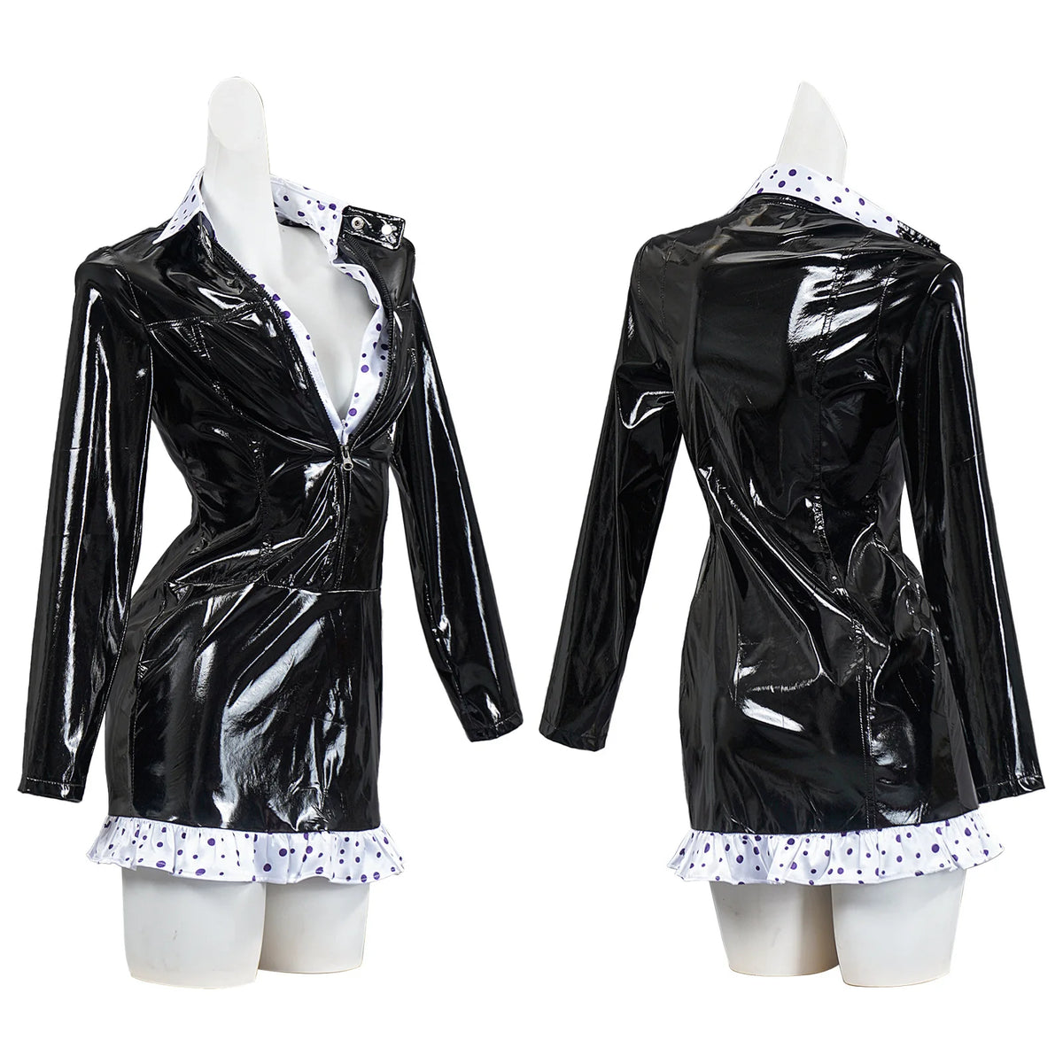 Nico Robin Cosplay Suit - 1st Gen Black Dress + Wig Set, Versatile Anime Character Costume for Party & Carnival