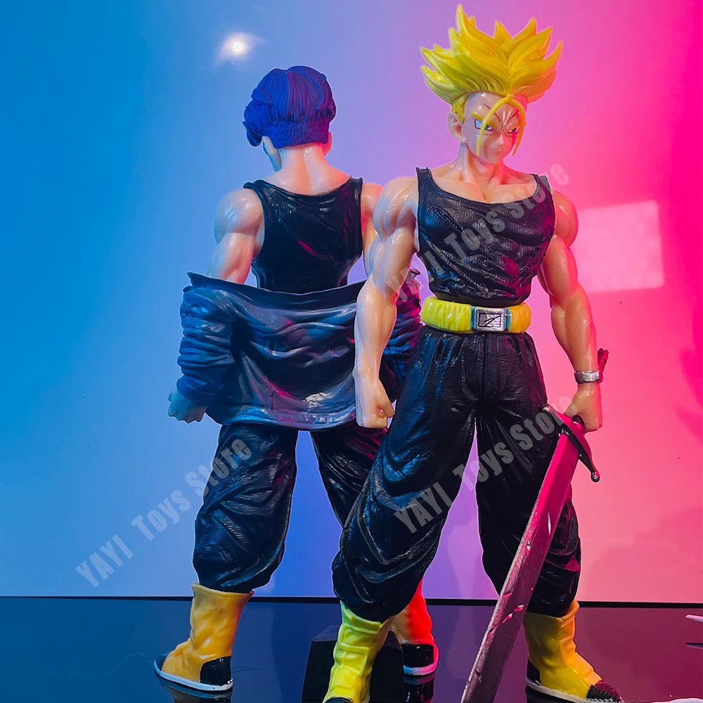 Hot Dragon Ball Trunks Anime Figure Super Saiyan Future Trunks PVC Action Figures GK Statue Collection Model Toys