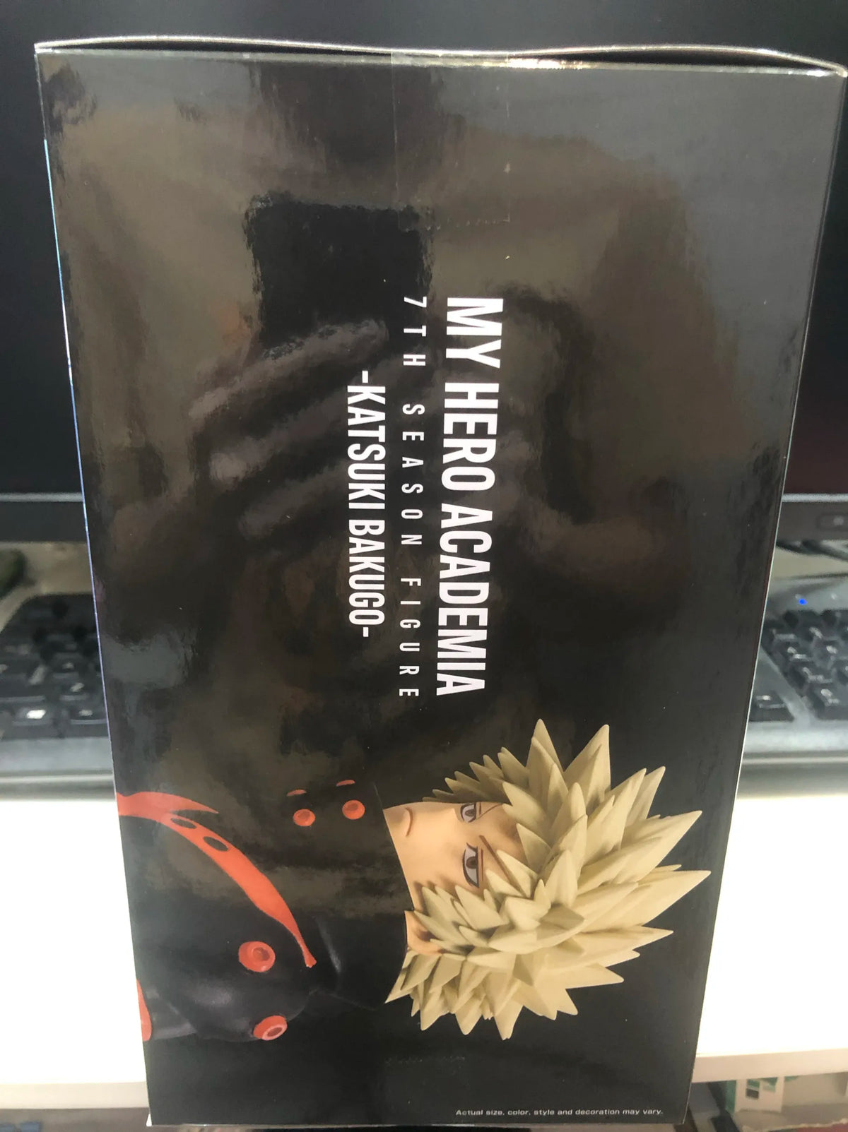 BANPRESTO My Hero Academia Season 7 Katsuki Bakugo Figure - Anime Model Toy in Genuine Boxed Collectible Edition