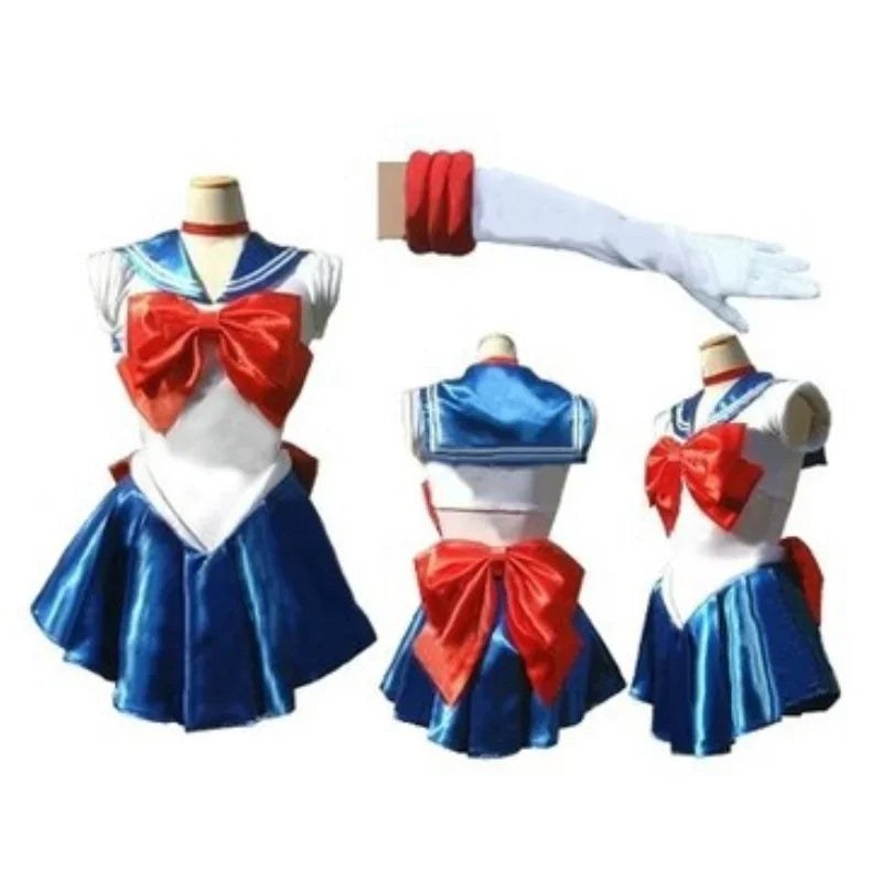 Anime Sailor Uniform Cosplay  Costumes Anime Figure Dress Vestido Halloween Costumes for Women Suit Wig Loli Clothing Party