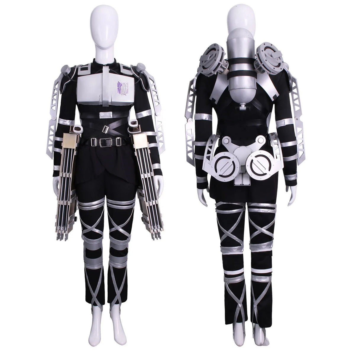 Anime Titan Cosplay Costume Final Season Jean Kirstein Levi Mikasa Ackerman Armin Connie Hange Only Costume without prop