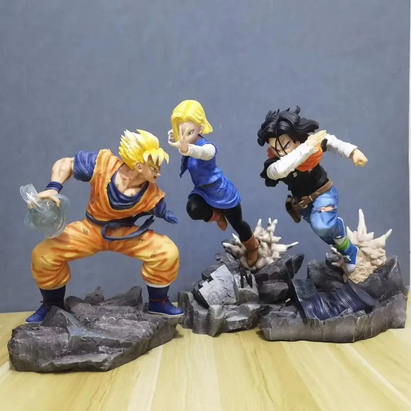 Dragon Ball Gogeta Future Gohan Gk Anime Action Figure PVC Model Statue Fusion Warrior Collection Desktop Ornament Toy Gifts