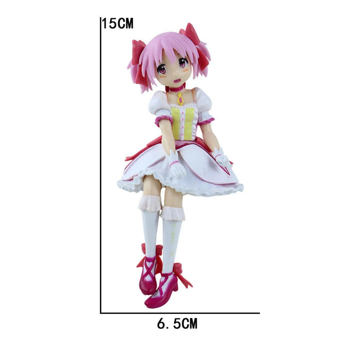 18cm Magical Girl Little18cm Round Deer Eye Hill Bijingpin Model Anime Pretty Cute Desktop Birthday Gift