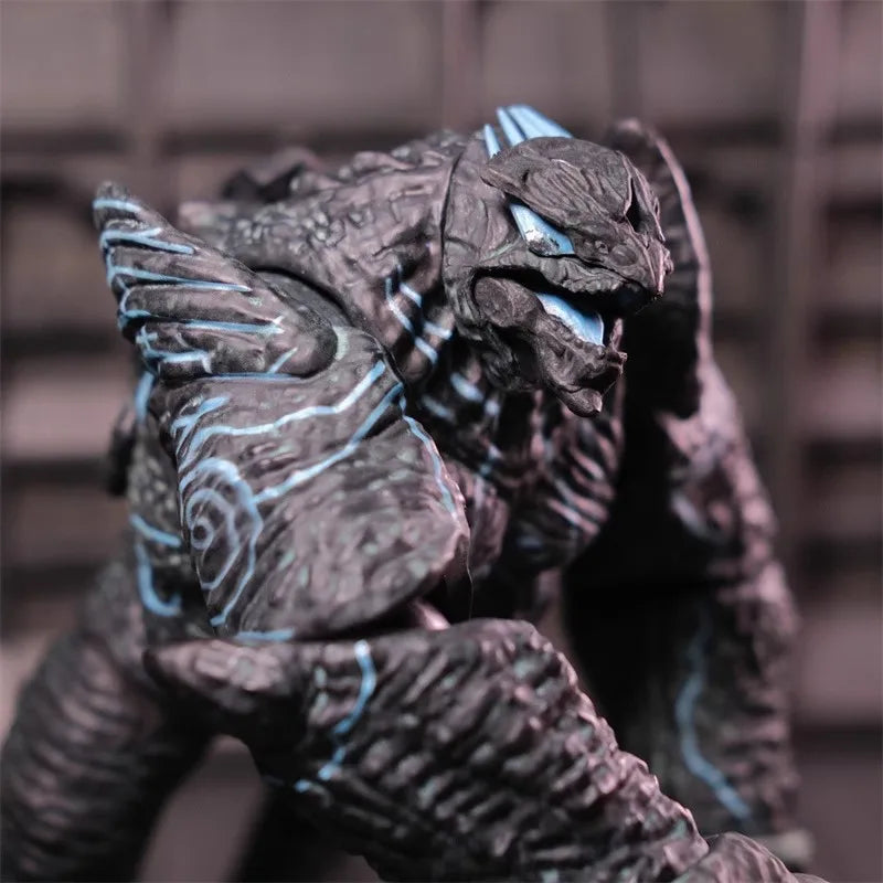 Pacific Rim Mecha Wanderer Dangerous Ultimate Edition Glowing movable Model Collectible Action Figure Toy Turtle Gorilla Beast
