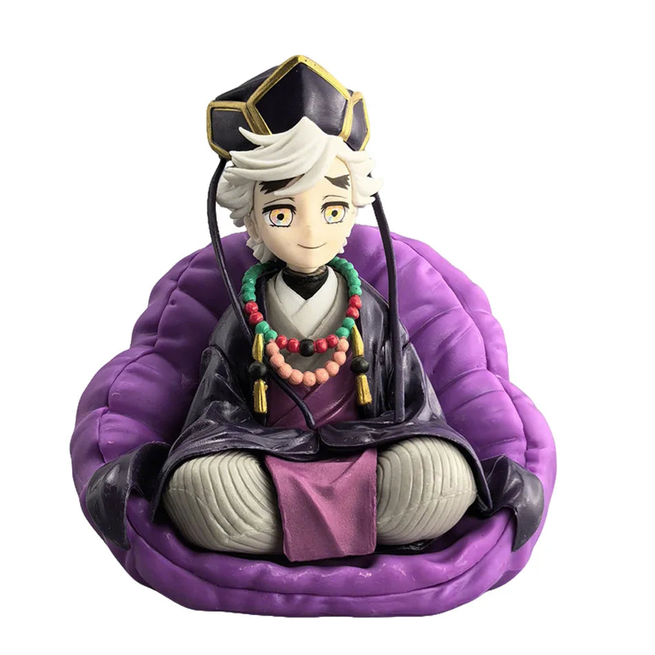 Bandai Anime Demon Slayer Figure Model Juuni Kitsuki Akaza Battle Figure Kimetsu No Yaiba Desktop Decoration Collection Gift