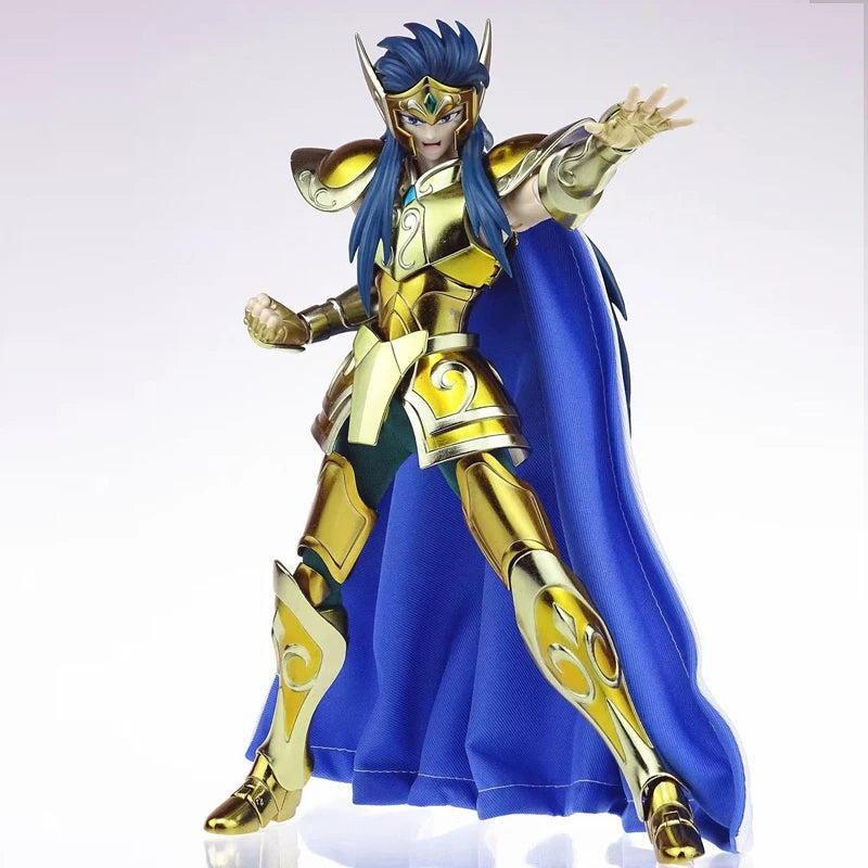 MST Saint Seiya Myth Cloth Aquarius Camus Leo Aiolia Capricorn Shura Gemini Saga Kanon Plus 3.0 Gold Knights of Zodiac Figure