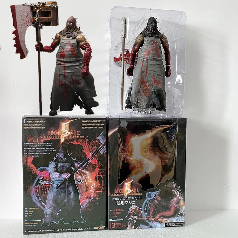 Chris Redfield Figure Hunk Biohazard Zombie Biohazard Executioner Majini Action Figure Toy Horror Gift For Halloween Doll