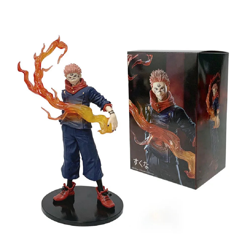 Jujutsu Kaisen Anime Figure Itadori Yuji Ryomen Sukuna Zenin Naoya PVC Model Collectible Statue Desk Decoration Gift