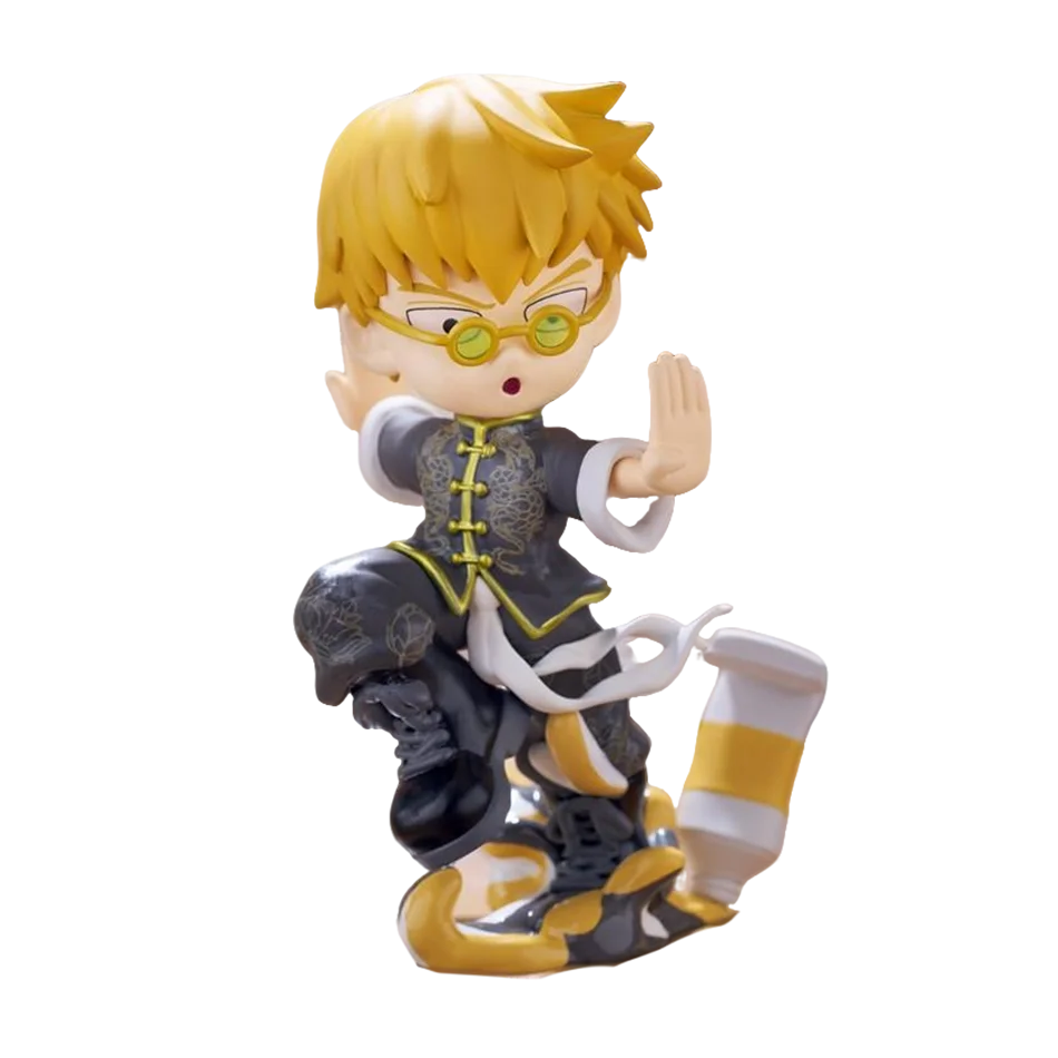 Anime Mob Psycho 100 Figures Gk Reigen Arataka Q Edition Kawaii Standing Palm Series Model Doll Desktop Ornament Collectible Toy