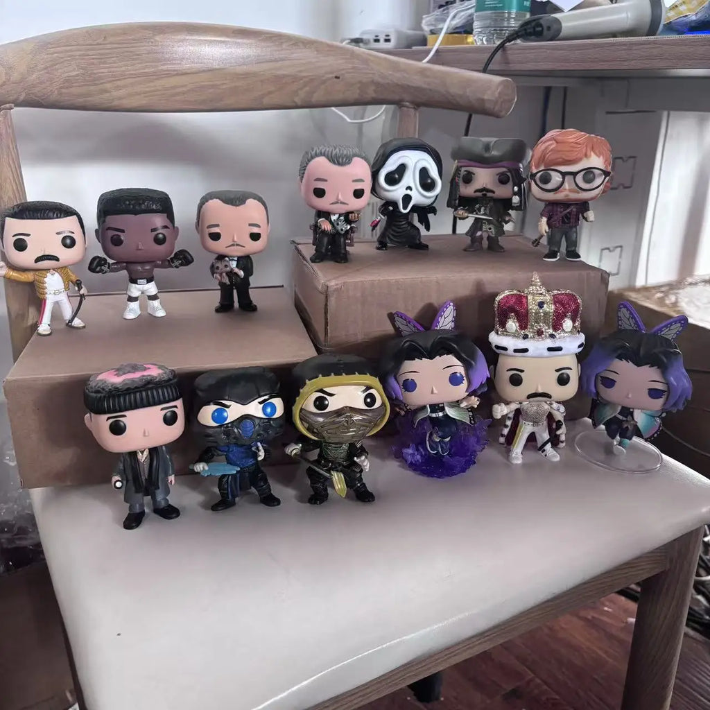 Resident Evil Nemesis  Hangover Alan 8 Mile B-Rabbit Shinobu Kocho Queen Freddie Mercury Godfather Joel Ellie Vinyl Figure Toys