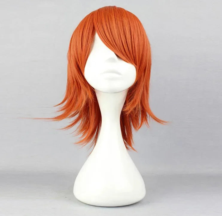 Movies Anime Nami Cosplay Costume Nami Uniform Shirt Skirt Nami Wig Halloween Party Performance Wear Clothing Womens