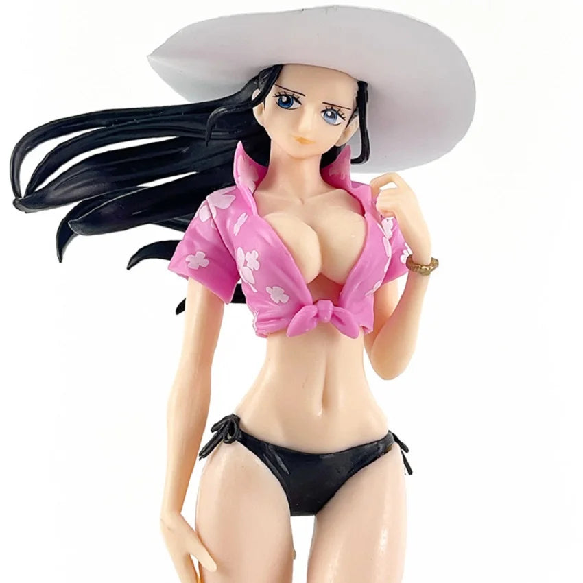 One Piece Anime Figures Nami Nico Robin Nefertari Vivi Shirahoshi PVC Action Figure Collection Model Toys for Fans Gift