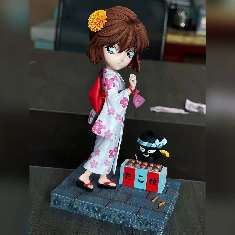 2026 Detective Conan Anime Figure Anita Hailey Kimono Ver. Figure Model Toy Collectible Desktop Decoration Gift