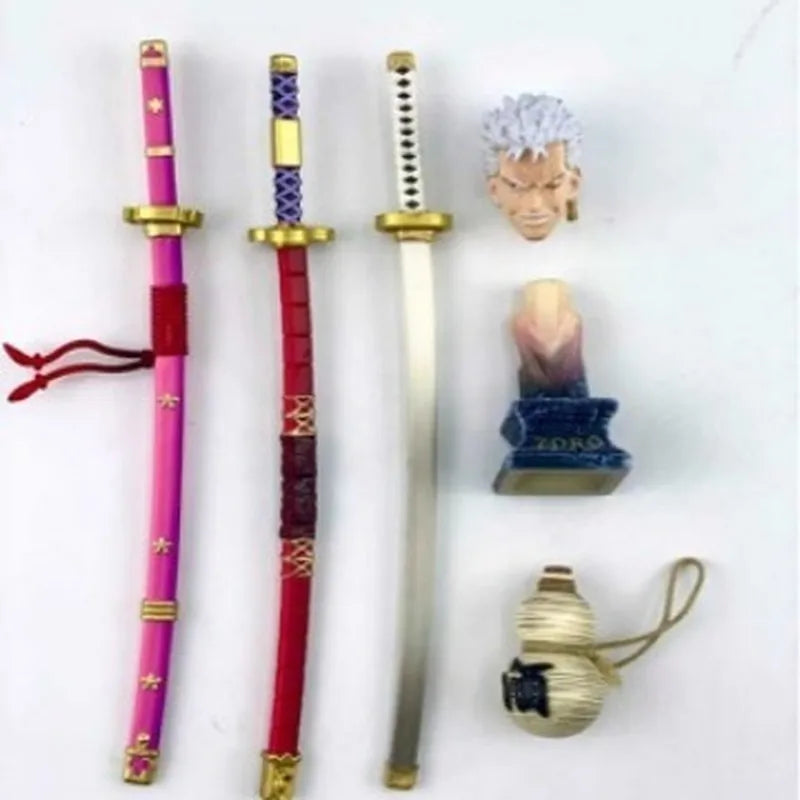 New Product In Stock Piece Zoro Sanji Anime Action Figure Statue Model Desktop Ornament Collectible Toy Surprise Gifts For Fans