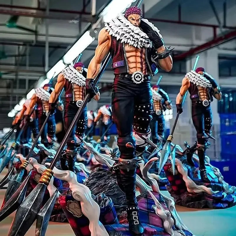 Hot Jt 44cm 1 Piece Charlotte Katakuri Gk Statue, Anime Collectible Model Ornament Desktop Display Decoration For Animation