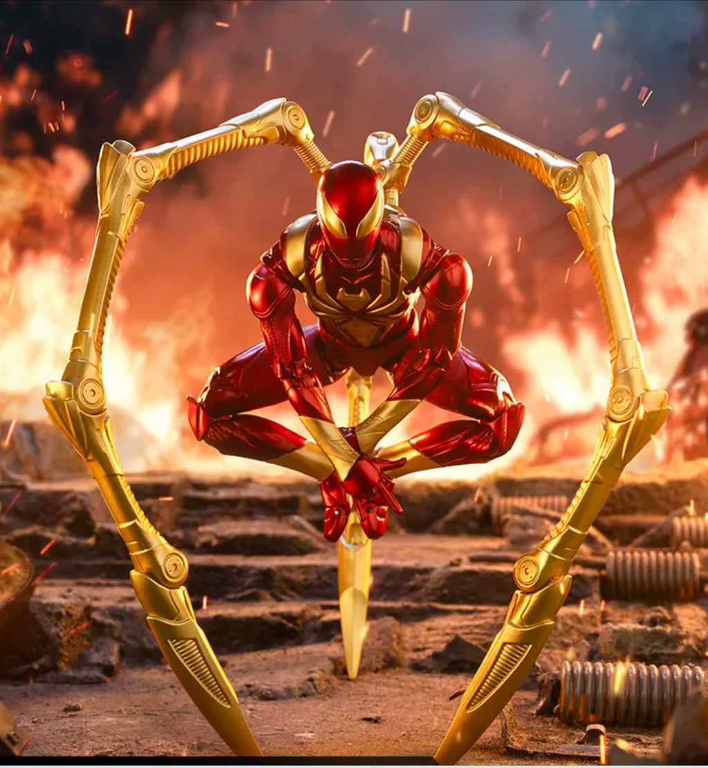 Zd Toys Marvel Spider Man Action Figure Ps4 Game Version Full Articulated Collectible Model For Display