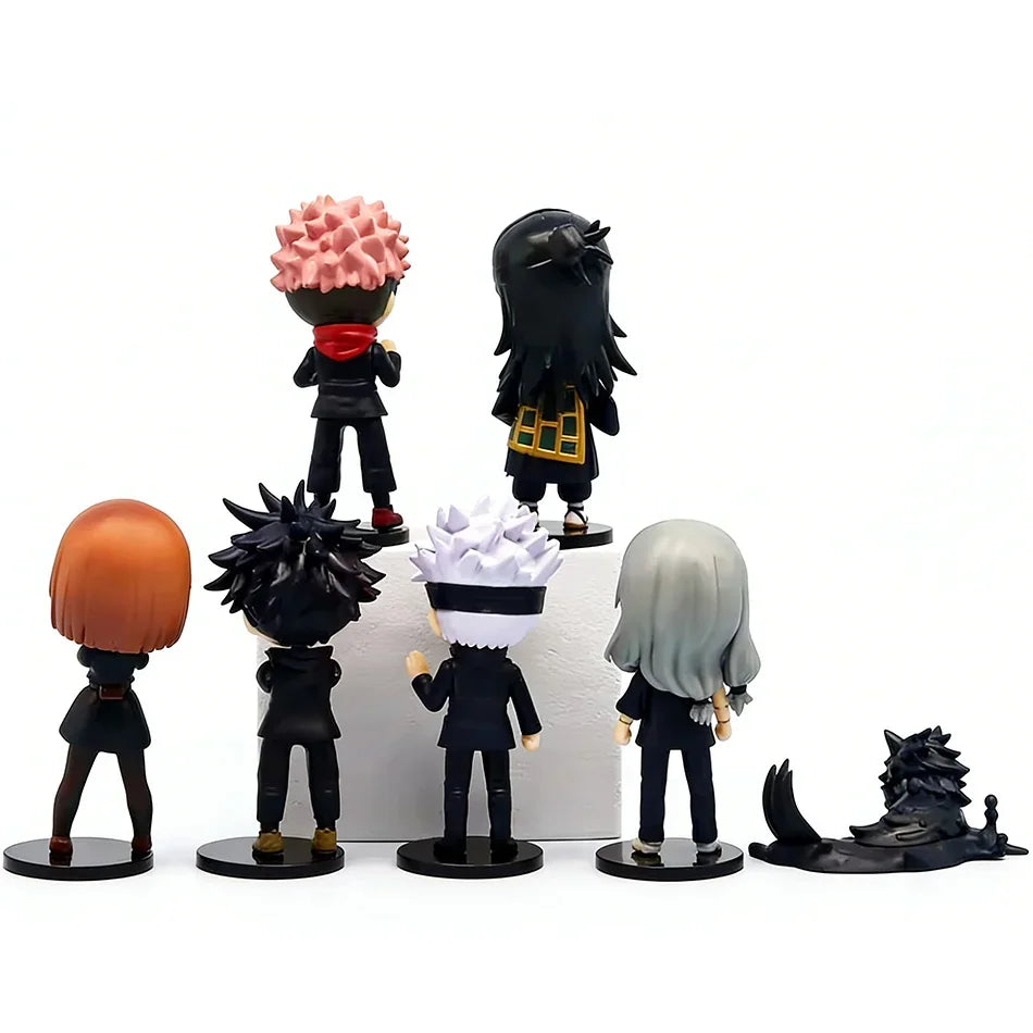 Bandai Gojo Satoru Jujutsu Kaisen Q Version Figures - Itadori Yuji, Anime Merchandise Ornaments, Fan Collectibles, Room Deco
