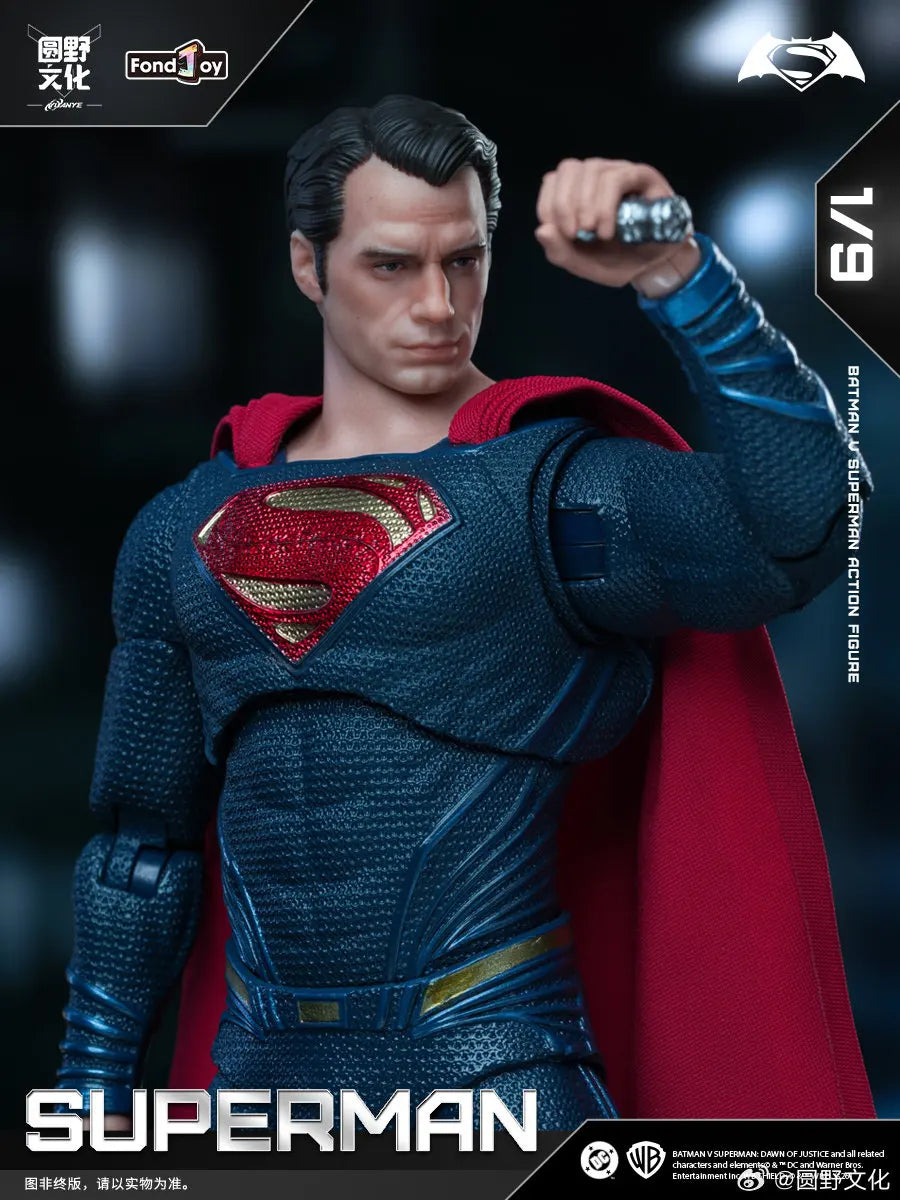 Original Fondjoy David Corenswet Superman Action Figure 1/9 New SupermanFigure PVC Joint Movable Collection Model Toys Gift