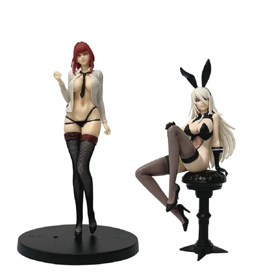 22cm Anime Bunny Girl Action Figure PVC Model Toy , Collectible Figurine Desktop Decoration Gift for Anime Fans