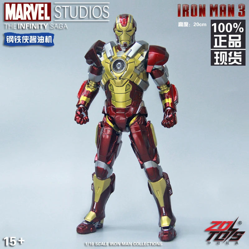 ZD Toys Marvel Studios Iron Man MK3 Action Figure MK35 MK24 MK40 MK38 Tony Stark Ironman Figure Action Collect Toy Gift